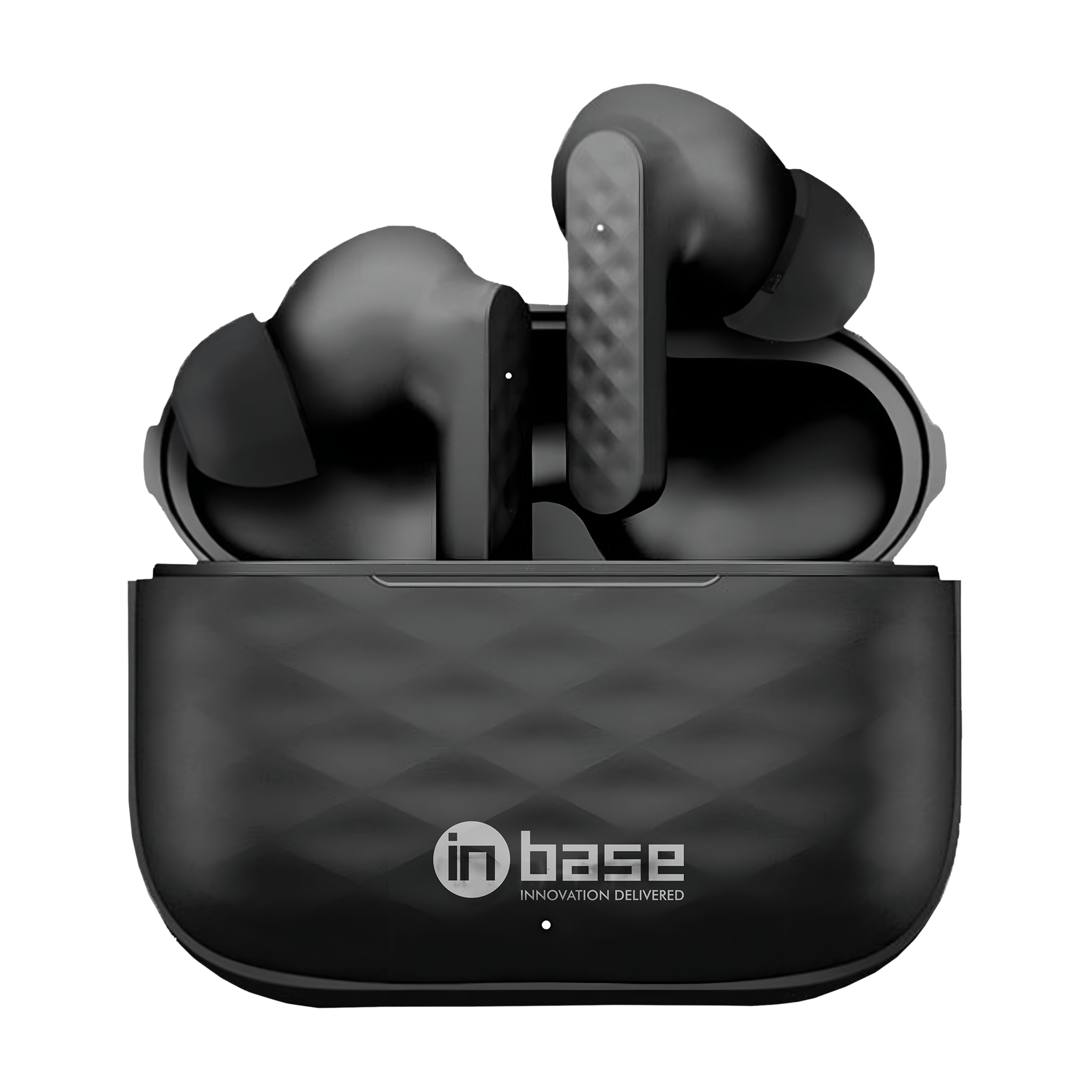 in base Buds Mini Pro IB 1690 TWS Earbuds with Passive Noise Cancellation Water Resistant Upto 5 Hours Playback Black